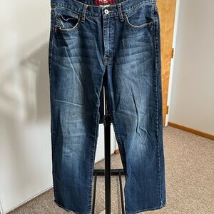 Lucky Brand Bootcut Fit Dark Blue Jeans 32x32